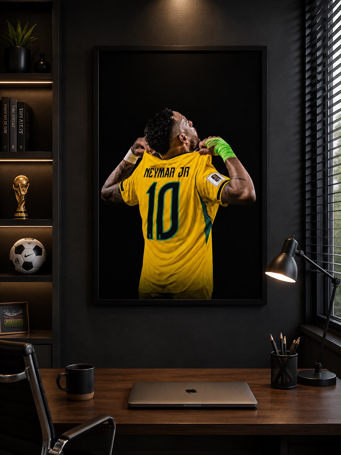NEYMAR — quadro decorativo