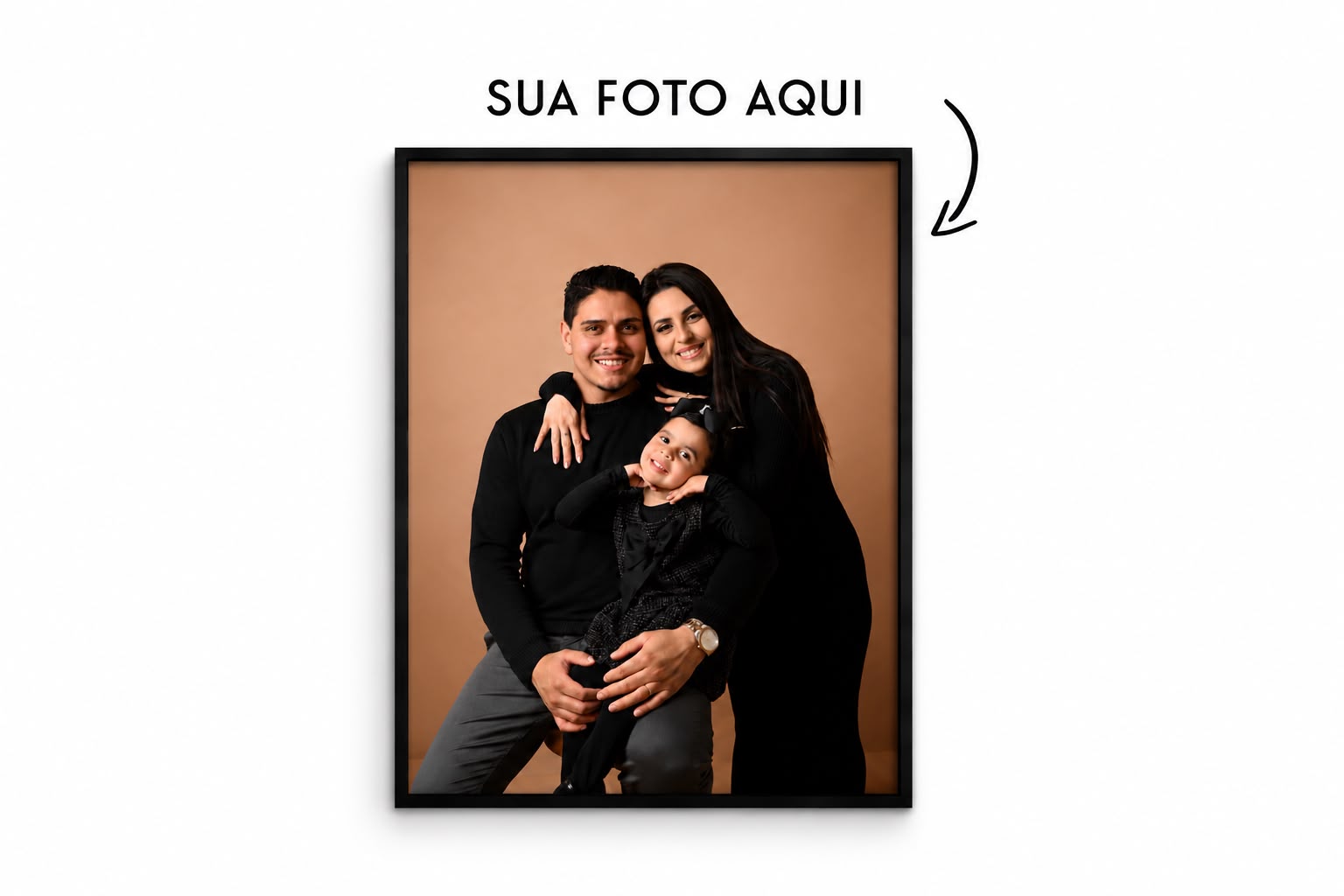 QUADRO PERSONALIZADO (vertical) — quadro decorativo