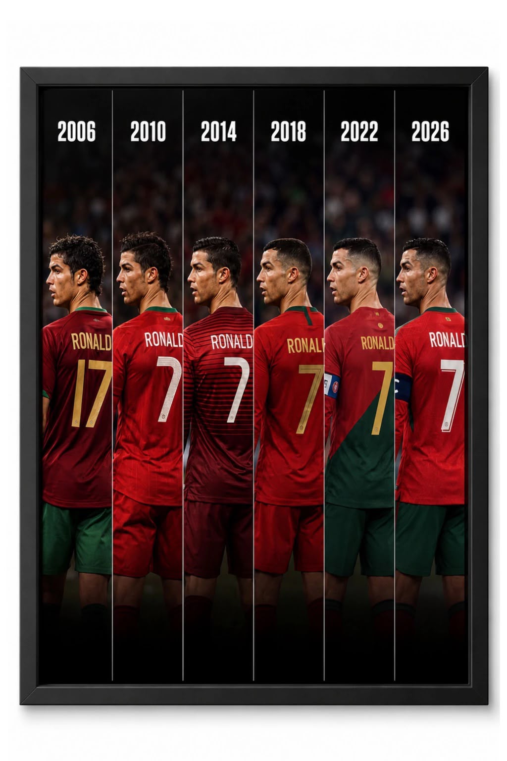 CRISTIANO RONALDO — quadro decorativo