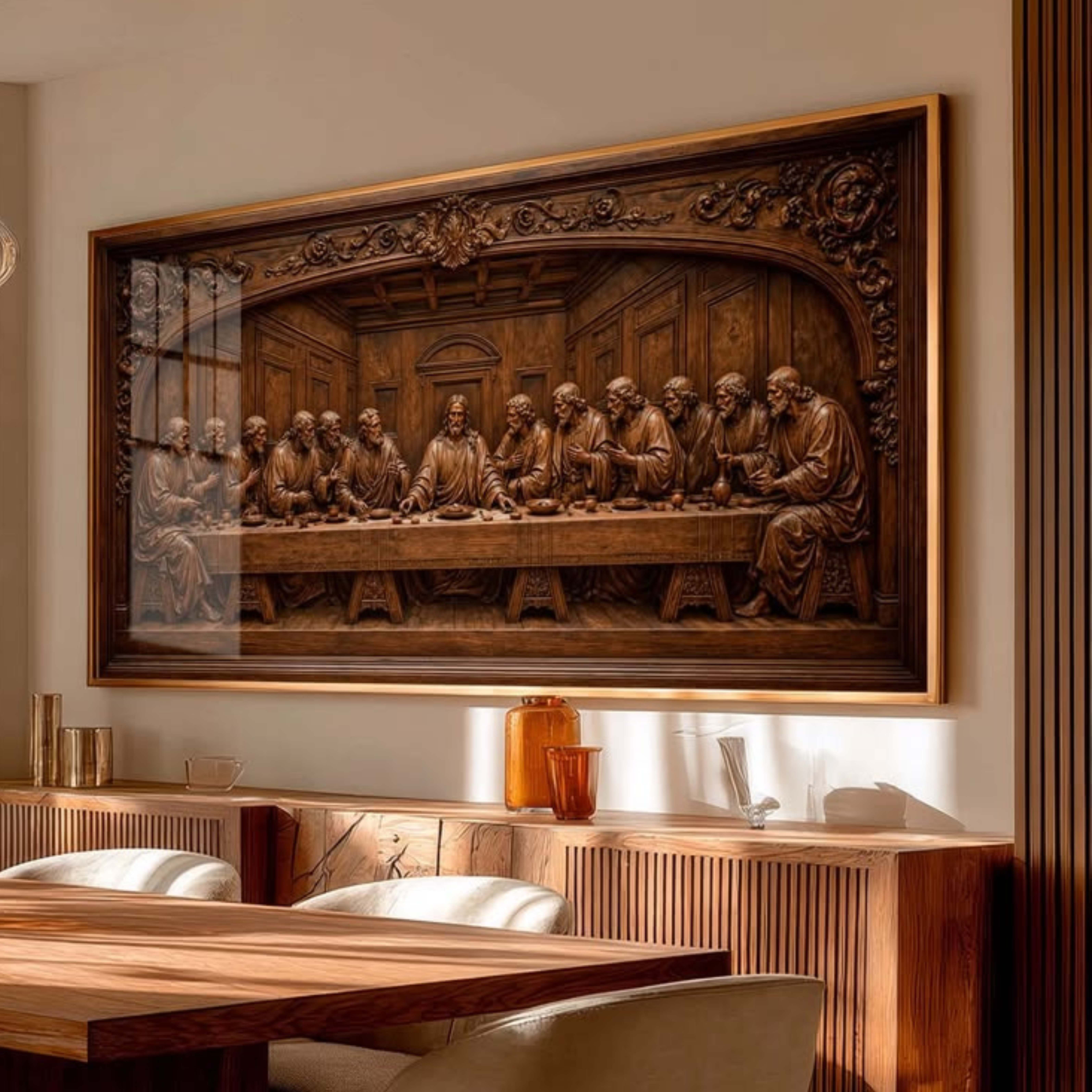 PRESENÇA DE CRISTO — quadro decorativo