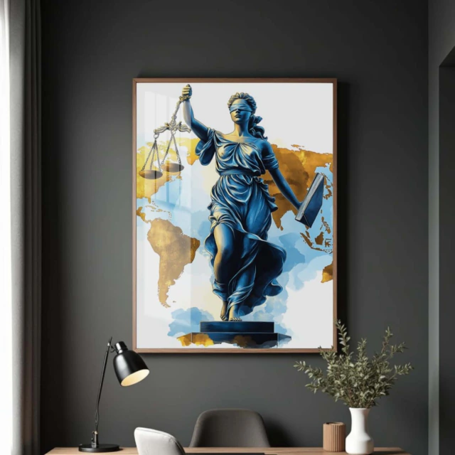 A FORÇA DA LEI — quadro decorativo