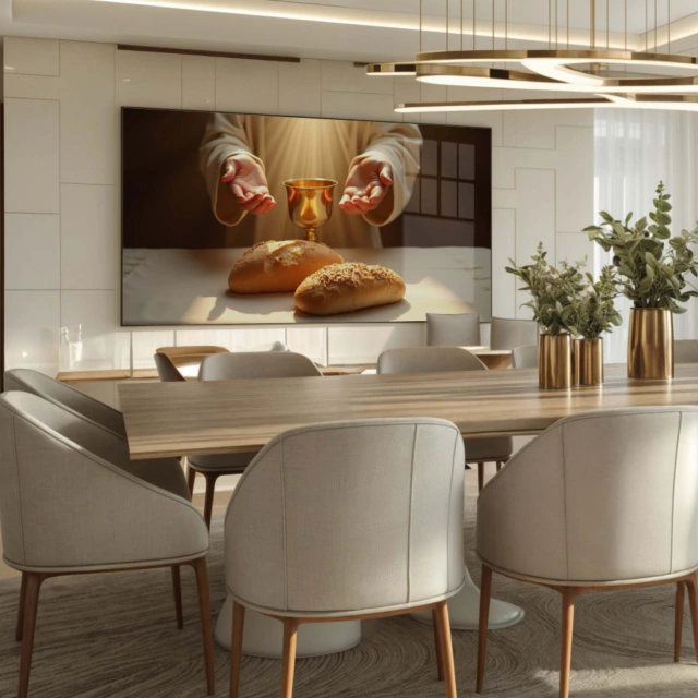 A MESA DO SENHOR — quadro decorativo
