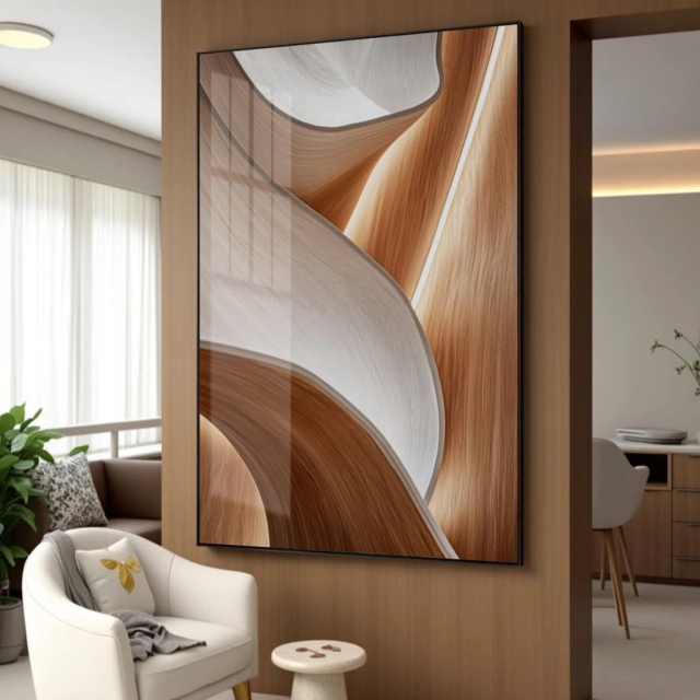 ABSTRATO AURUM — quadro decorativo