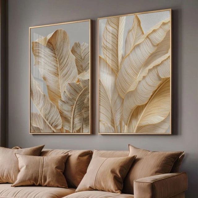 ABSTRATO CONEXÃO NATURAL — quadro decorativo