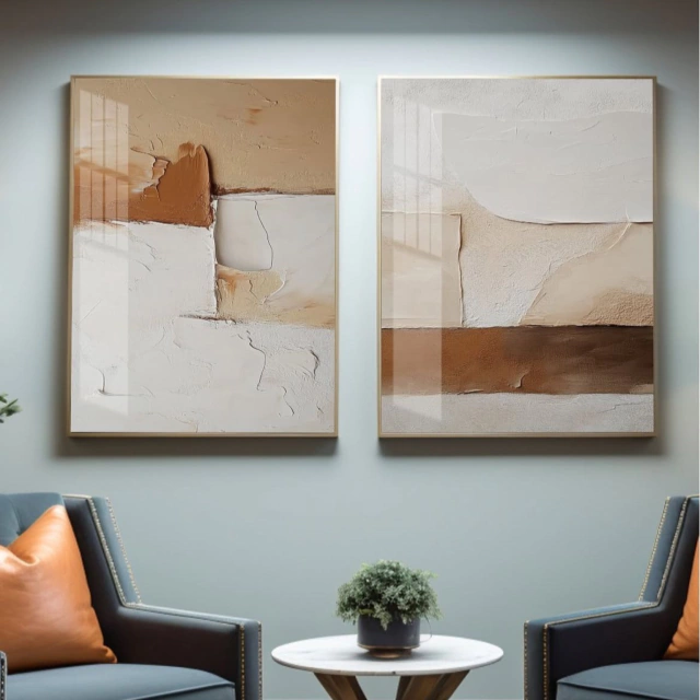 ABSTRATO DUO ARTISTICO — quadro decorativo