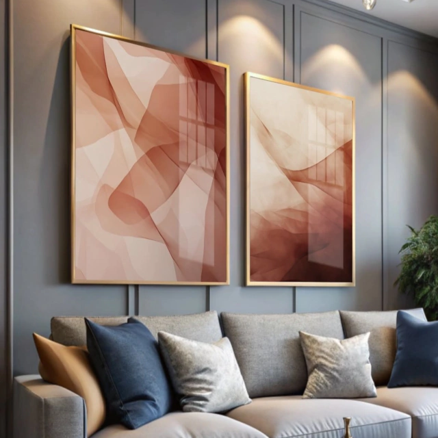 ABSTRATO ESSENCIA DE COR — quadro decorativo