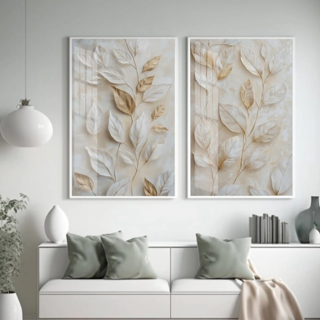 ABSTRATO ESSENCIA SUAVE — quadro decorativo