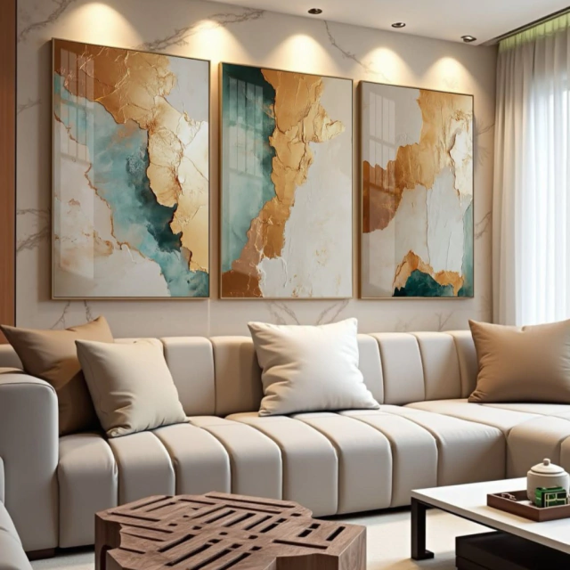 ABSTRATO HARMONIA — quadro decorativo