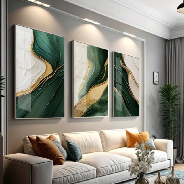 ABSTRATO IMPERIAL — quadro decorativo