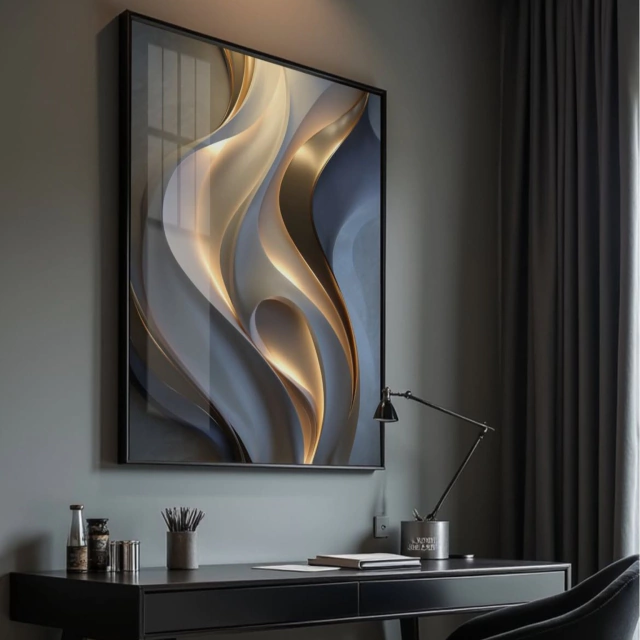 ABSTRATO LUMIÈRE — quadro decorativo