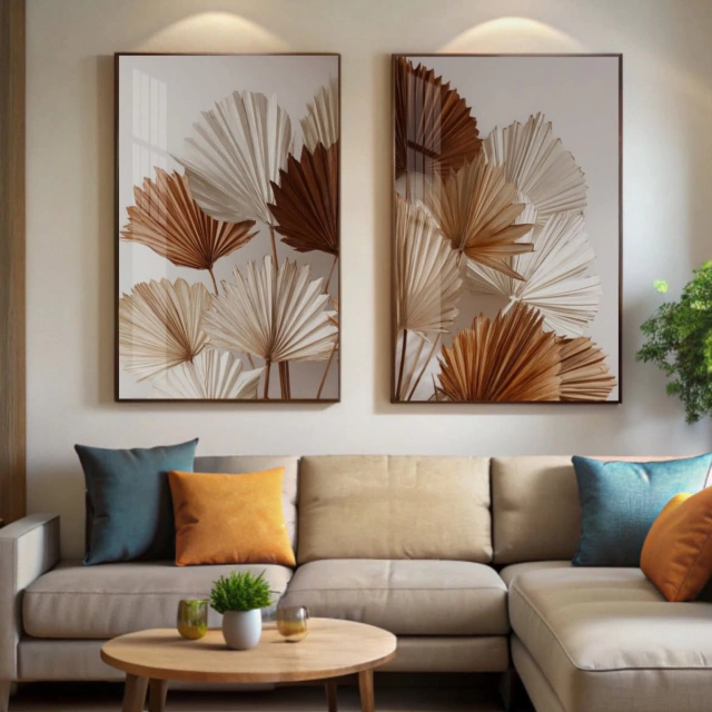 ABSTRATO MAJESTIC DUO — quadro decorativo