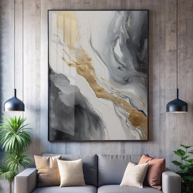 ABSTRATO ONIX — quadro decorativo