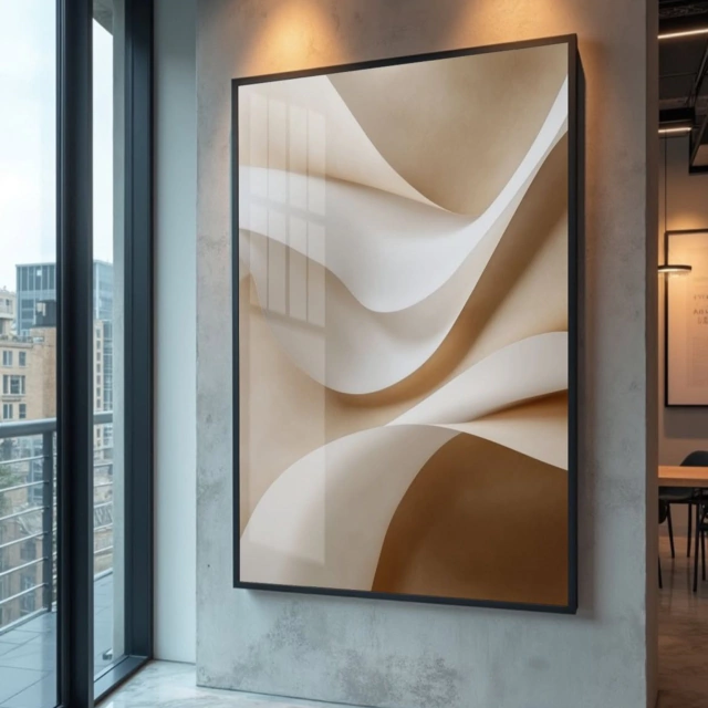 ABSTRATO PRISMA — quadro decorativo