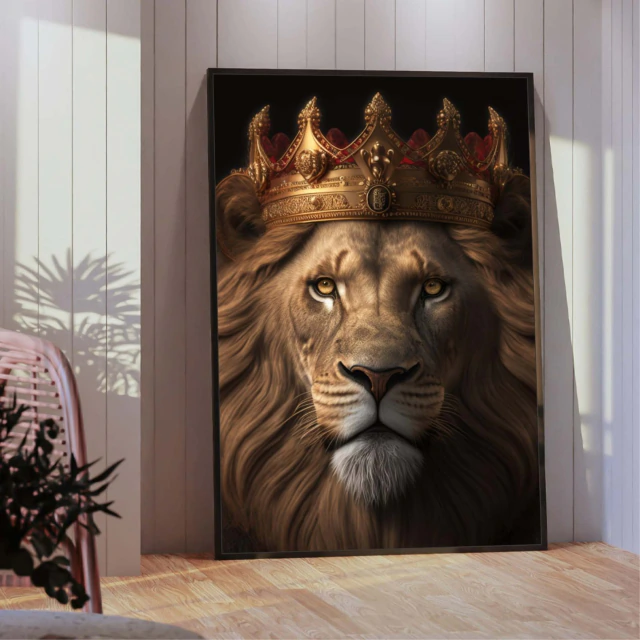 COROADO PARA VENCER — quadro decorativo