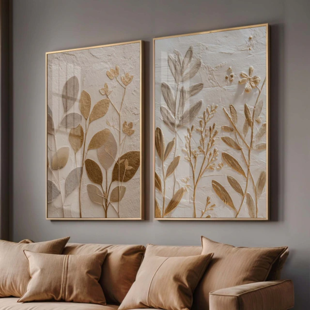 JARDIM ATEMPORAL — quadro decorativo