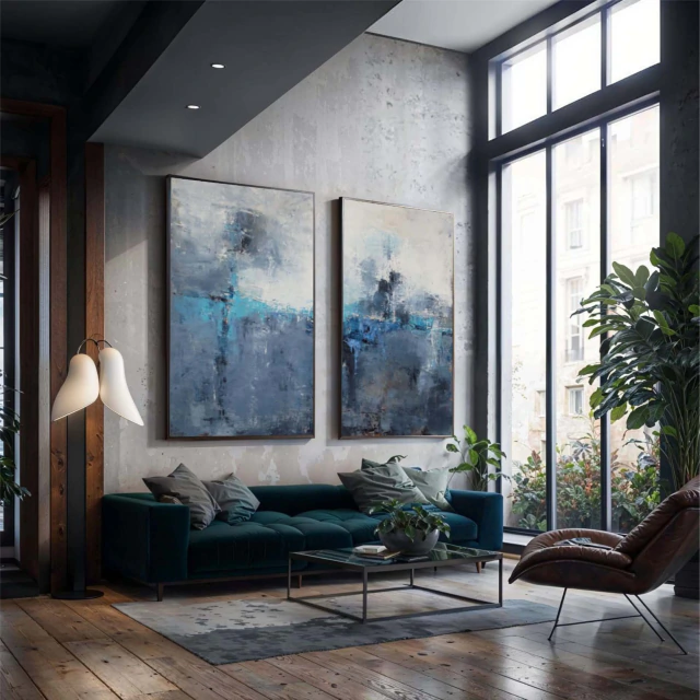 MARÉ SERENA — quadro decorativo