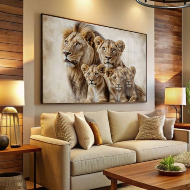 QUADRO A FORÇA DA FAMILIA LEAL — quadro decorativo