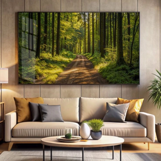QUADRO ESSENCIA VERDE — quadro decorativo