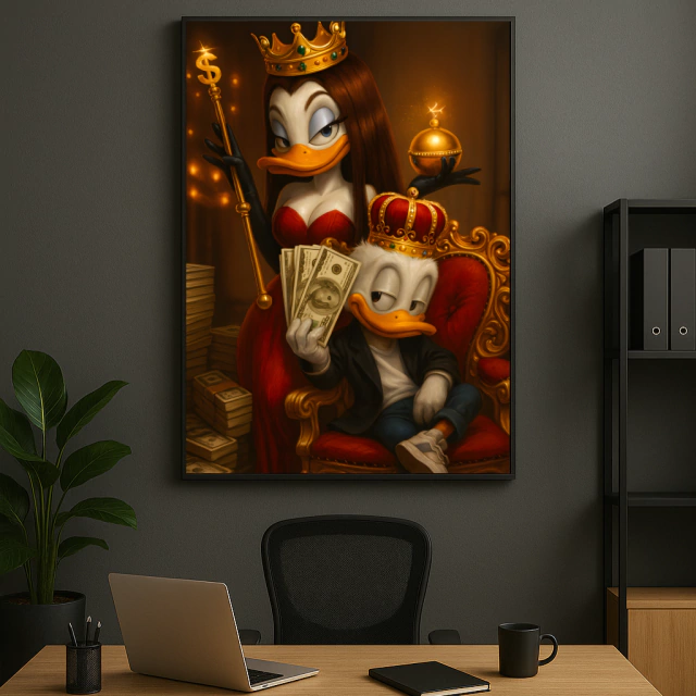 QUADRO ESTRATÉGIA E PODER — quadro decorativo