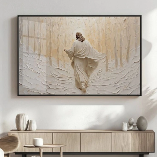 QUADRO EU SOU O CAMINHO — quadro decorativo