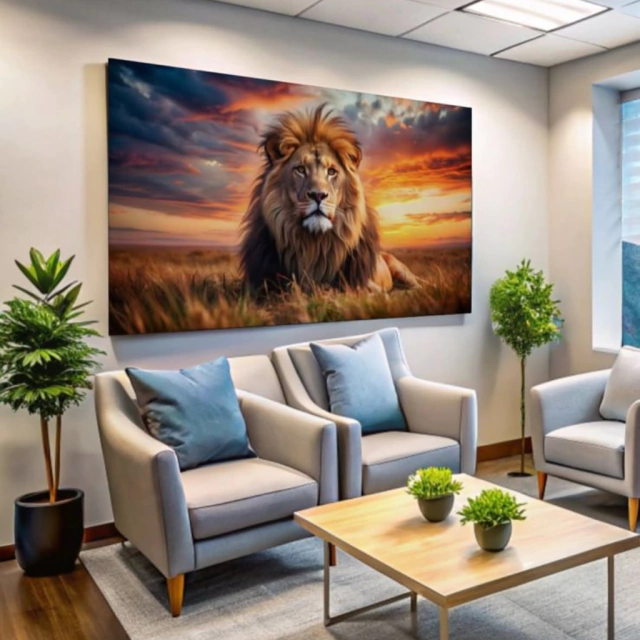 QUADRO GUARDIÃO DA FLORESTA — quadro decorativo