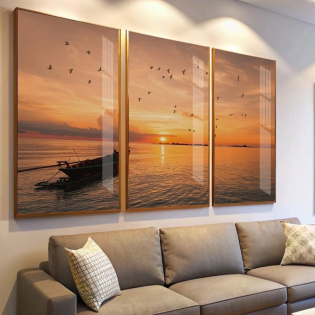 QUADRO HARMONIA TRIPLA — quadro decorativo
