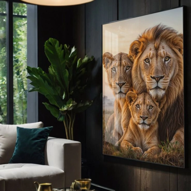 QUADRO HERANÇA SELVAGEM — quadro decorativo