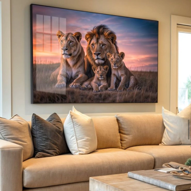 QUADRO HERDEIROS DO TRONO — quadro decorativo