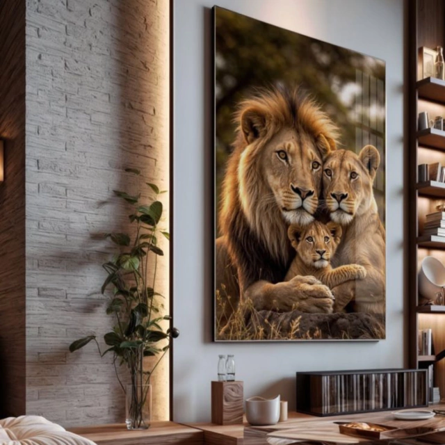 QUADRO HORIZONTE DE OURO — quadro decorativo