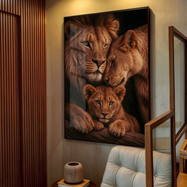 QUADRO LAÇOS REAIS — quadro decorativo