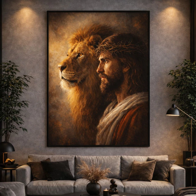 QUADRO MAJESTADE SAGRADA — quadro decorativo