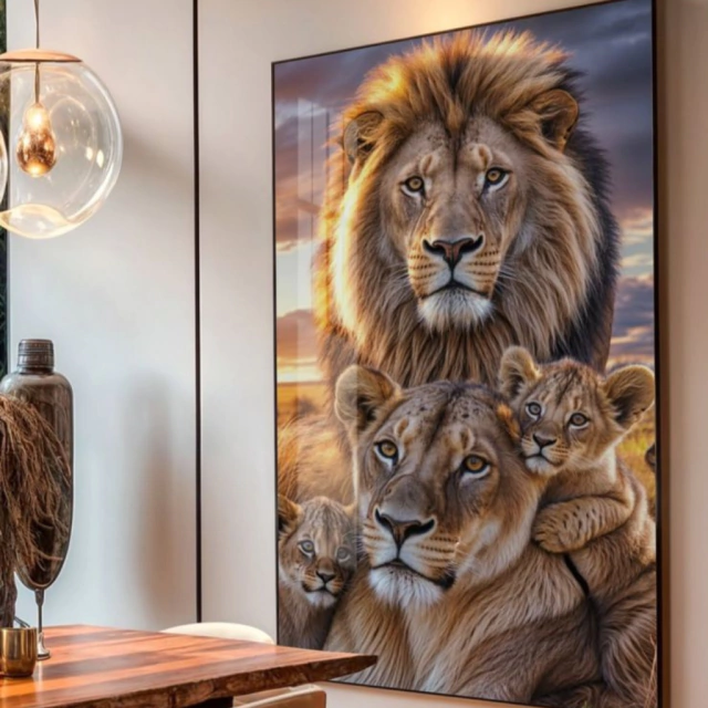 QUADRO NOBREZA SELVAGEM — quadro decorativo