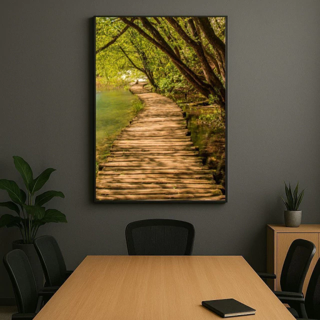 QUADRO O CAMINHO VERDE — quadro decorativo