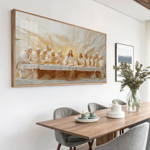 QUADRO O ENCONTRO DIVINO — quadro decorativo