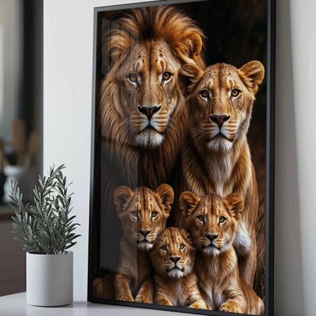 QUADRO O GUARDIÃO DA LINHAGEM — quadro decorativo