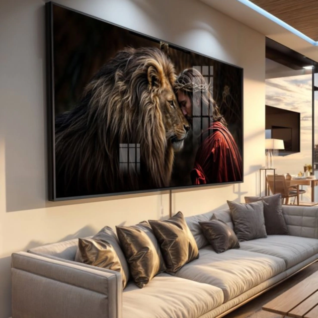 QUADRO O LEÃO DO SENHOR — quadro decorativo