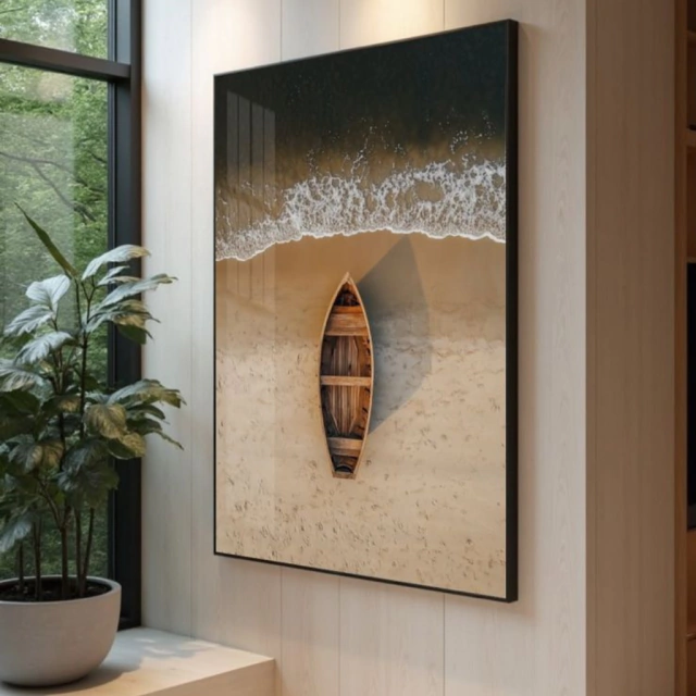 QUADRO ONDAS ETERNAS — quadro decorativo