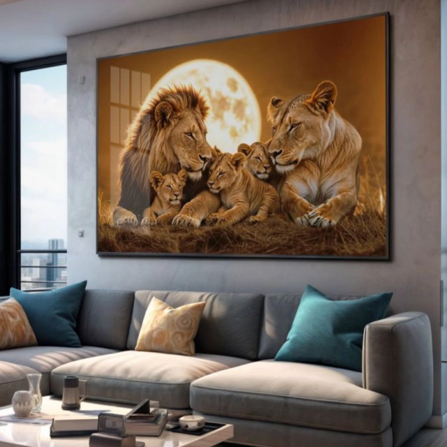 QUADRO OS HERDEIROS DA COROA REAL — quadro decorativo
