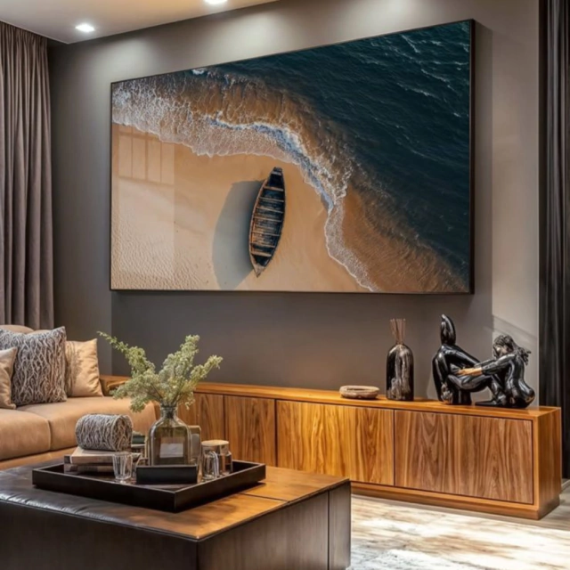 QUADRO POEMA DAS AGUAS — quadro decorativo