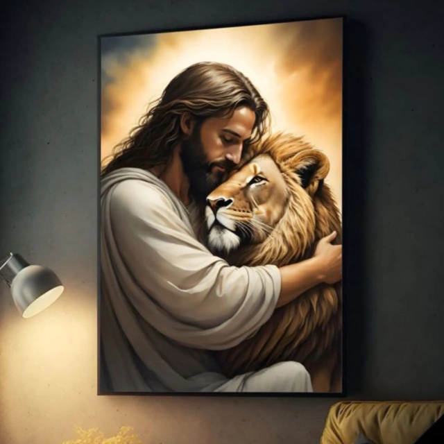 QUADRO PROTEÇÃO CELESTIAL — quadro decorativo