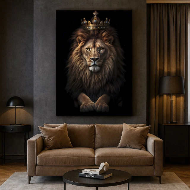 QUADRO REALEZA — quadro decorativo