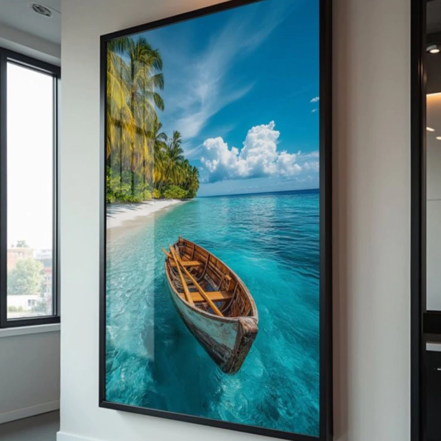QUADRO REFLEXO SERENO — quadro decorativo