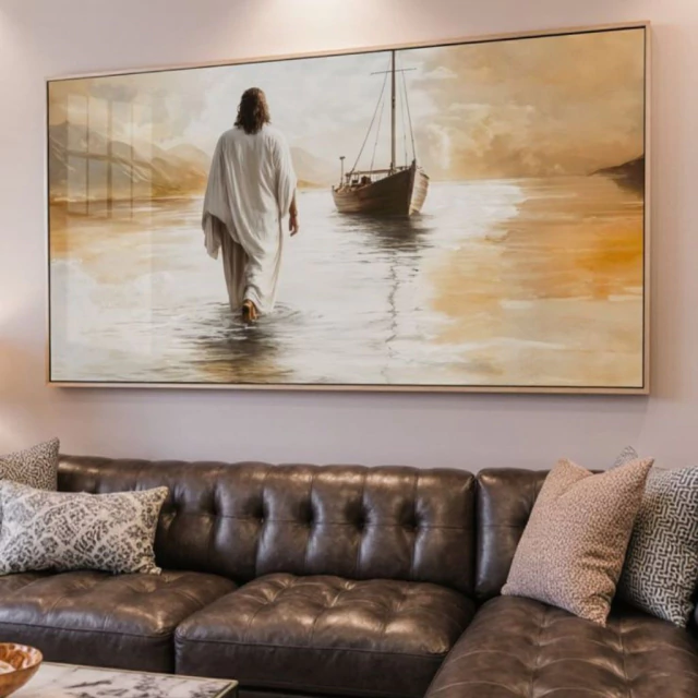 QUADRO RUMO AO BARCO — quadro decorativo