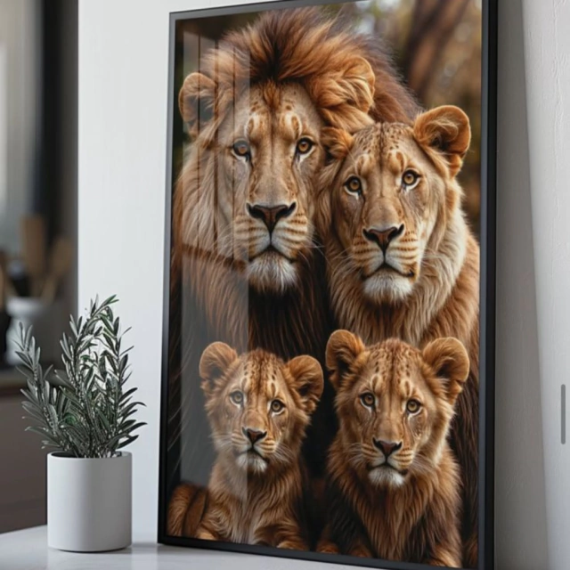 QUADRO SOBERANIA FAMILIAR — quadro decorativo