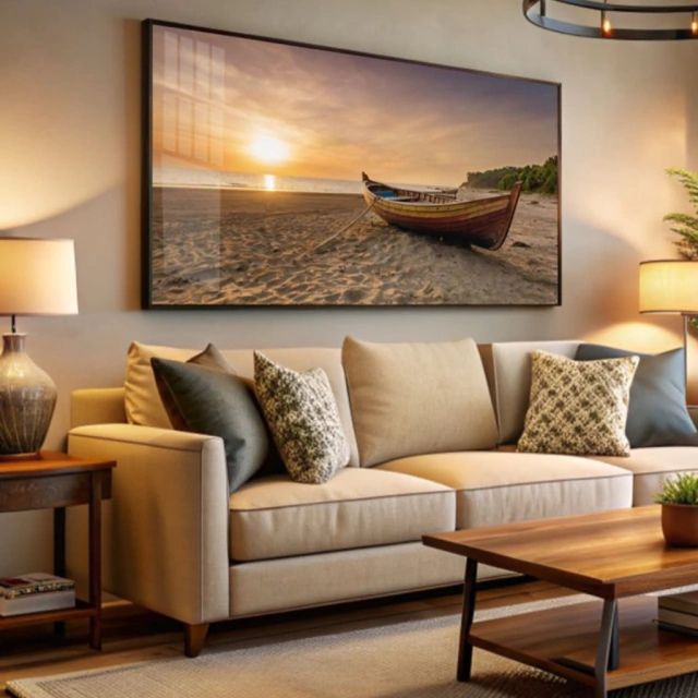 QUADRO TRANQUILIDADE INFINITA — quadro decorativo