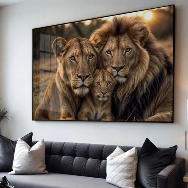 QUADRO TRIBO REAL — quadro decorativo