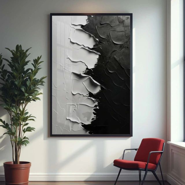 RELEVO ABSTRATO — quadro decorativo