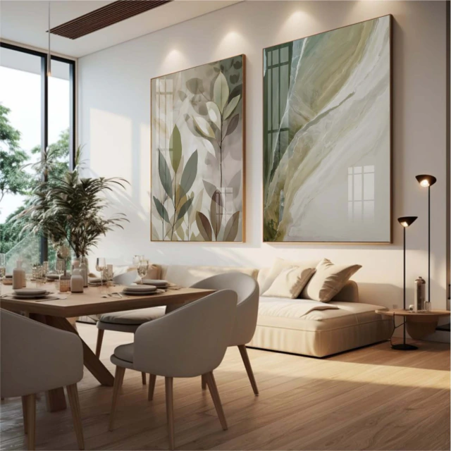 VERDE SERENO — quadro decorativo