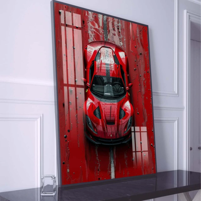 VERMELHO DA VITÓRIA — quadro decorativo